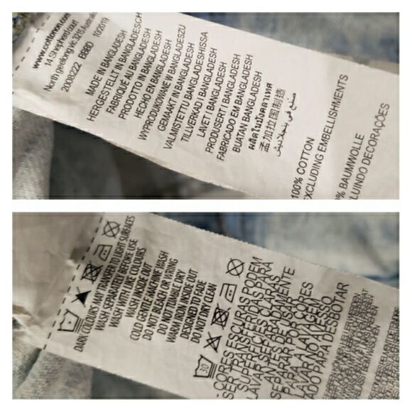 Cotton On Mom Jeans Distressed - Picture 10 of 15